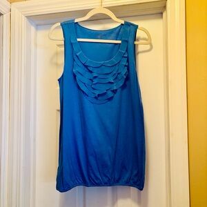 Gently used, LOFT Blue Sleeveless Women's Top